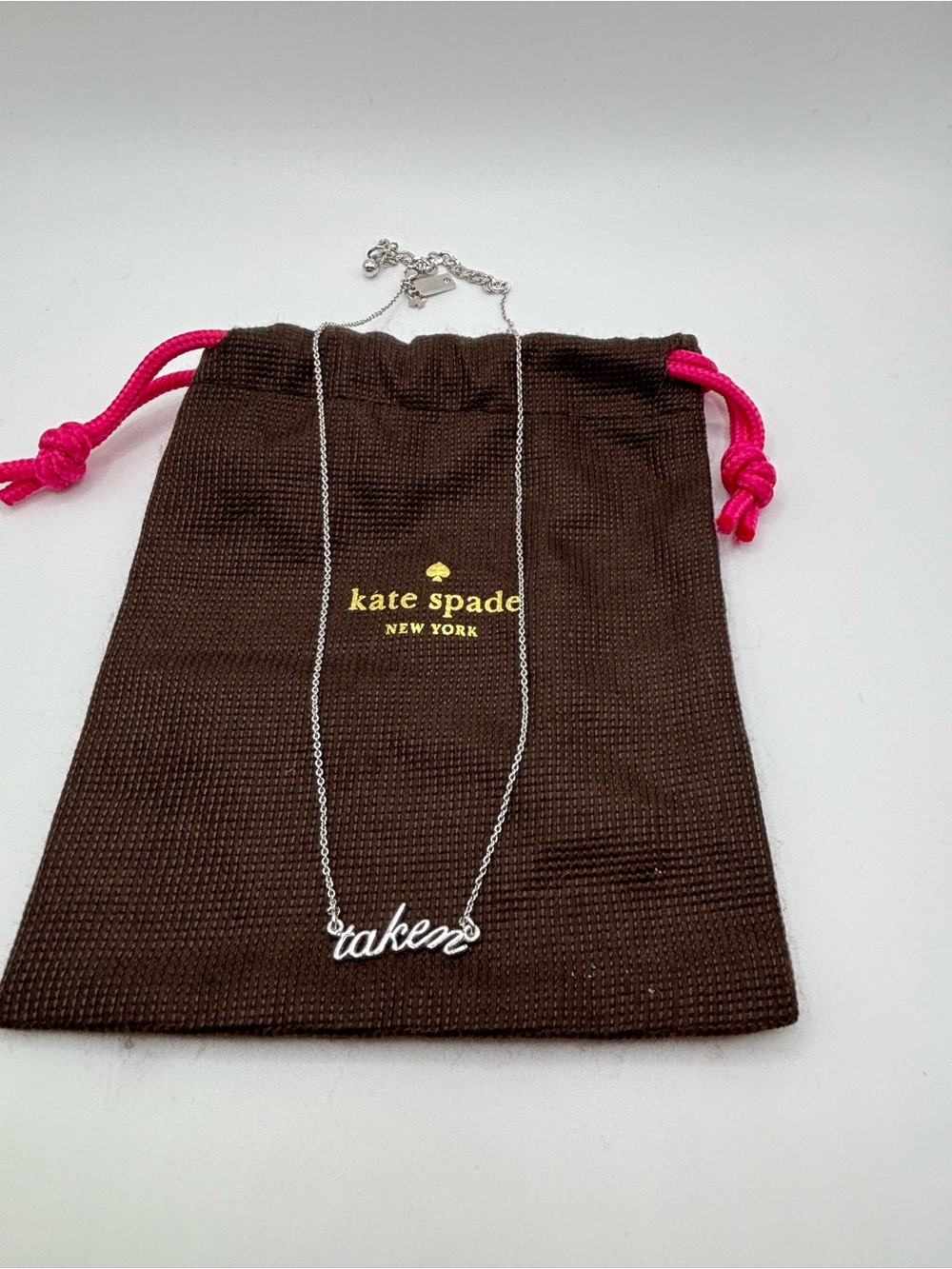 Kate Spade “taken” Necklace